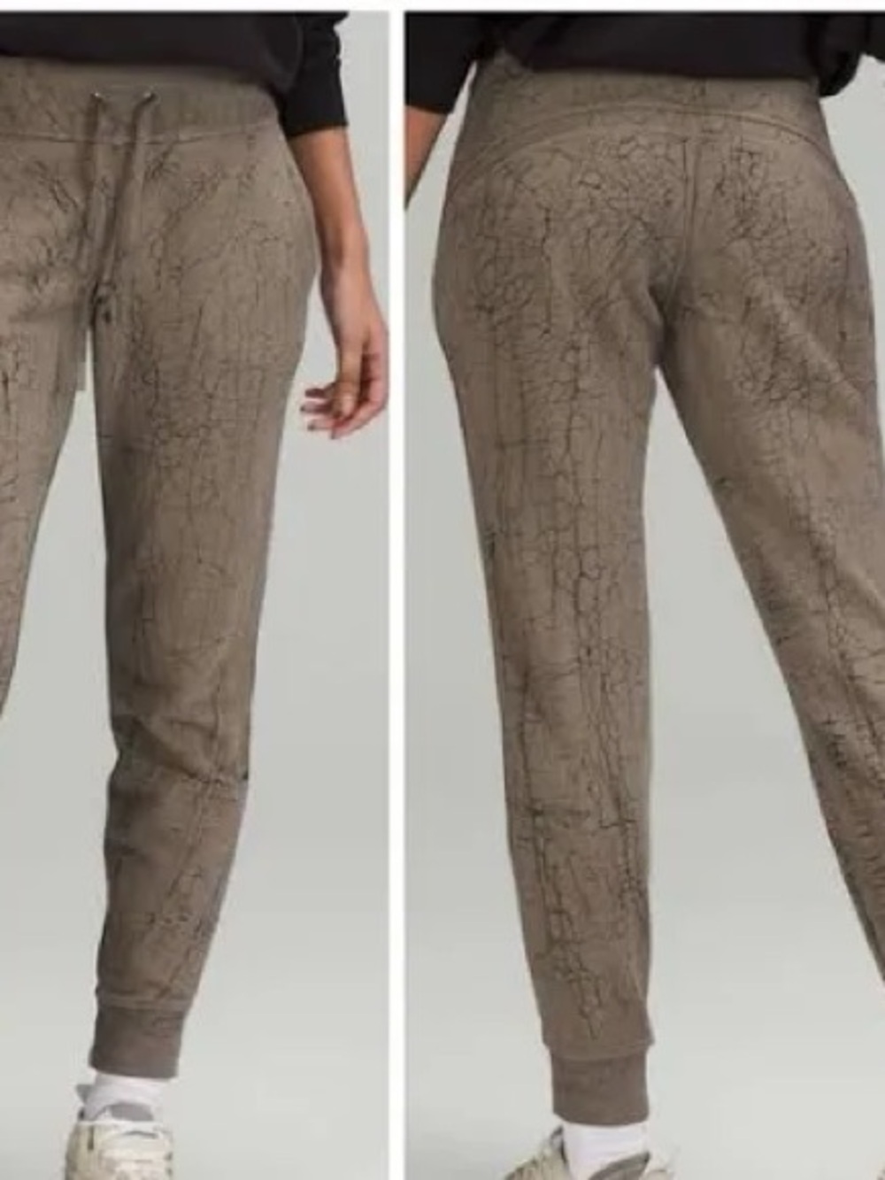 lululemon athletica Taupe Knit Joggers - Picture 2 of 9